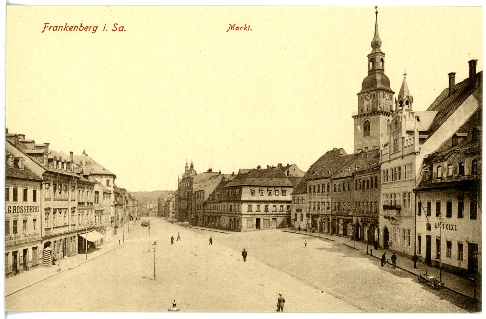 19441-Frankenberg-1915-Markt-Brück & Sohn Kunstverlag