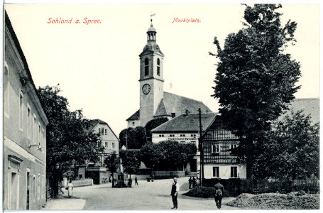 19512-Sohland-1915-Marktplatz-Brück & Sohn Kunstverlag