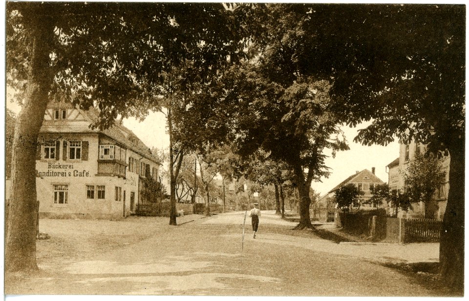 19583-Schwepnitz-1915-Königsbrücker Straße-Brück & Sohn Kunstverlag