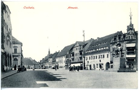 19272-Oschatz-1915-Altmarkt-Brück & Sohn Kunstverlag