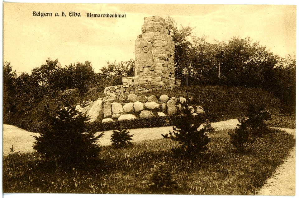 19460-Belgern-1915-Bismarckdenkmal-Brück & Sohn Kunstverlag