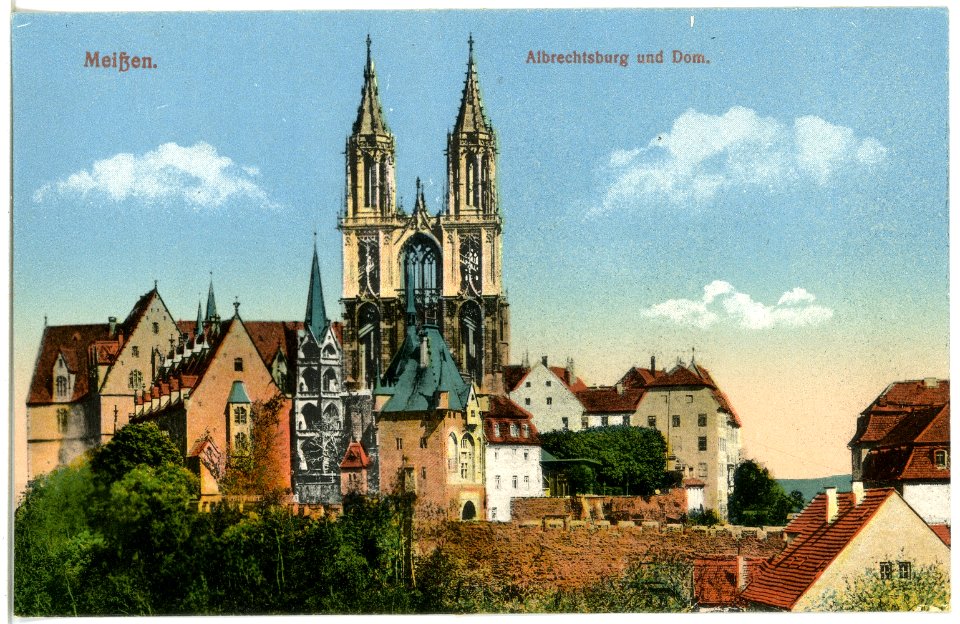 19047-Meißen-1915-Königliche Albrechtsburg und Dom-Brück & Sohn Kunstverlag