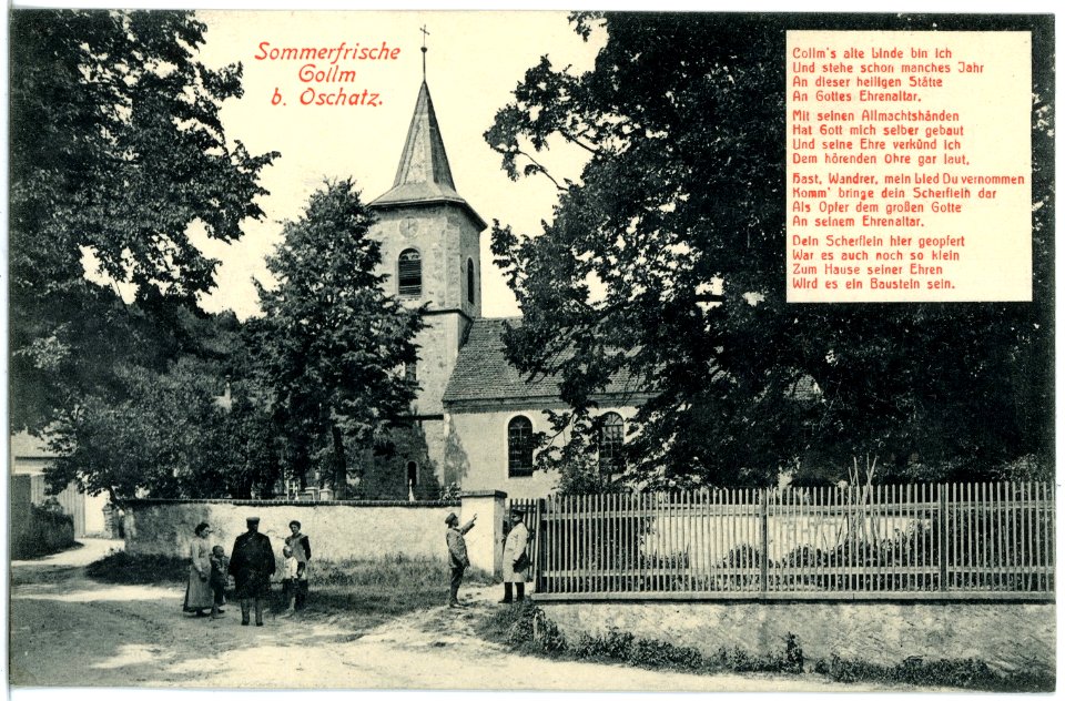 19255-Collm-1915-Kirche-Brück & Sohn Kunstverlag