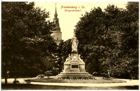 19450-Frankenberg-1915-Kriegerdenkmal-Brück & Sohn Kunstverlag