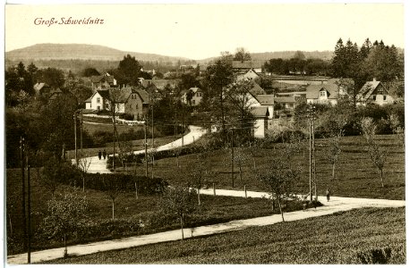 20482-Großschweidnitz-1917-Blick auf Großschweidnitz-Brück & Sohn Kunstverlag