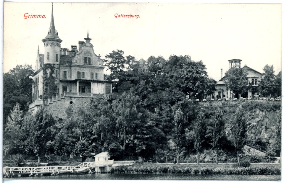 19491-Grimma-1915-Gattersburg-Brück & Sohn Kunstverlag