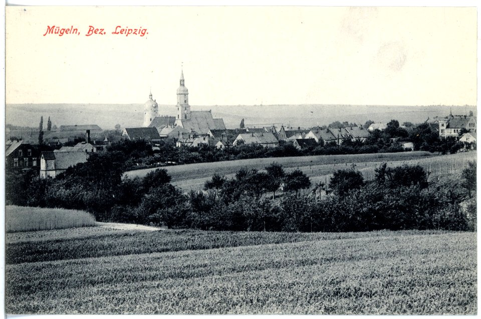 19299-Mügeln-1915-Blick auf Mügeln-Brück & Sohn Kunstverlag