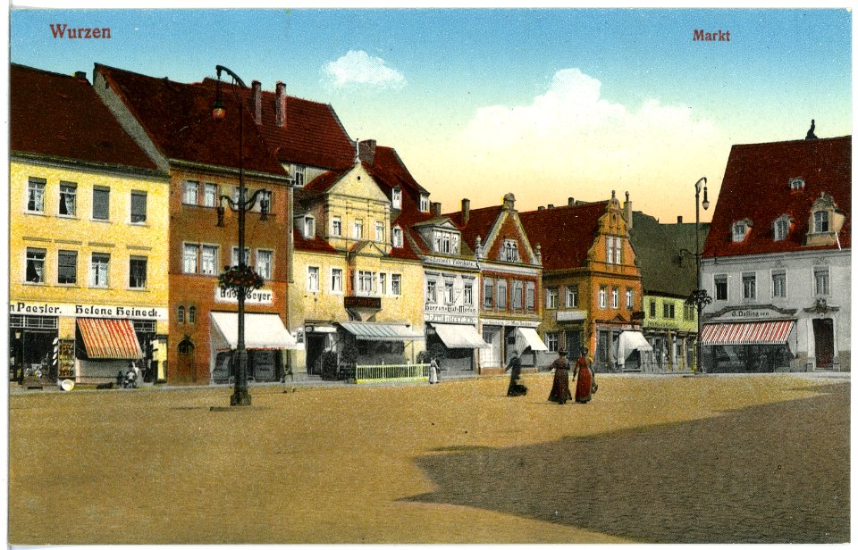 19644-Wurzen-1915-Markt-Brück & Sohn Kunstverlag
