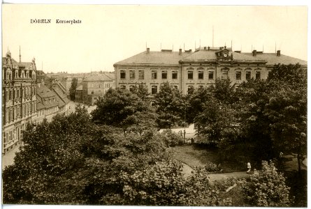 19203-Döbeln-1915-Körnerplatz-Brück & Sohn Kunstverlag