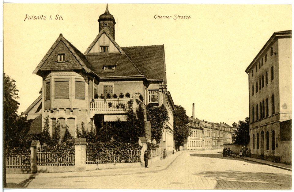 19689-Pulsnitz-1915-Ohorner Straße-Brück & Sohn Kunstverlag