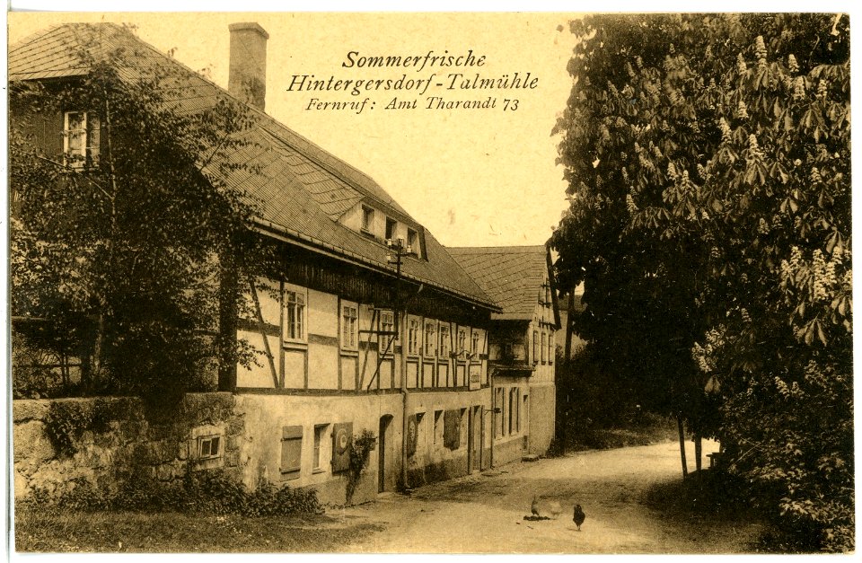 21547-Hintergersdorf-1920-Talmühle-Brück & Sohn Kunstverlag