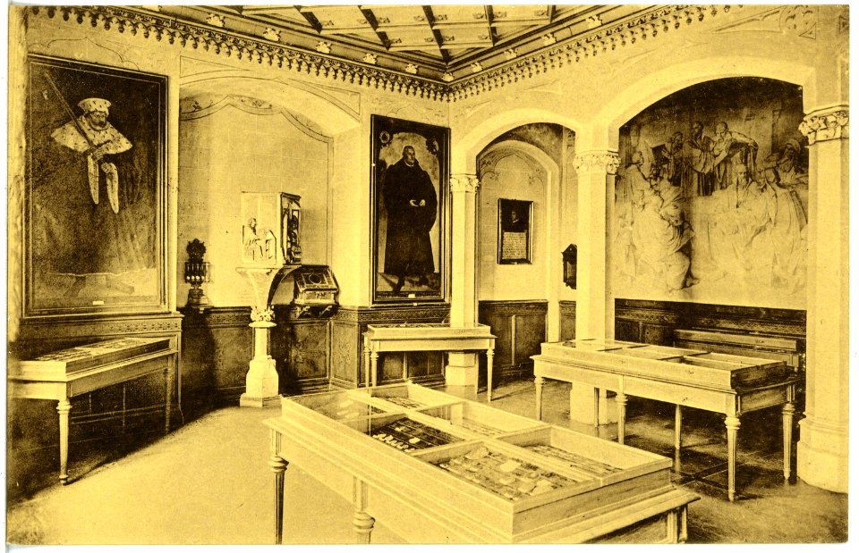 19733-Wittenberg-1915-Luthers Arbeitszimmer-Brück & Sohn Kunstverlag