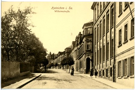 19668-Hainichen-1915-Wilhelmstraße-Brück & Sohn Kunstverlag