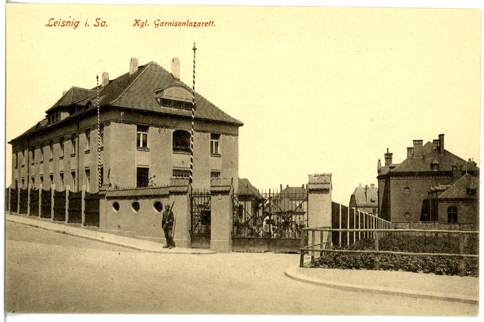 19372-Leisnig-1915-Garnisonlazarett-Brück & Sohn Kunstverlag