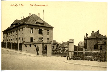 19372-Leisnig-1915-Garnisonlazarett-Brück & Sohn Kunstverlag