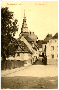 19451-Frankenberg-1915-Rathausgasse-Brück & Sohn Kunstverlag