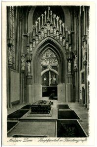 21415-Meißen-1919-Dom - Hauptportal mit Fürstengruft-Brück & Sohn Kunstverlag