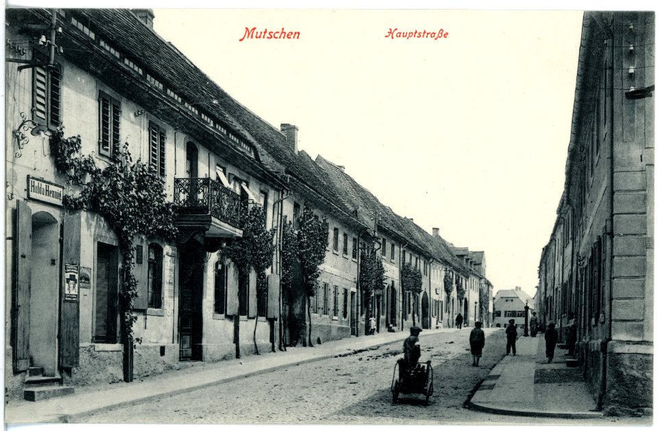 19084-Mutzschen-1915-Hauptstraße-Brück & Sohn Kunstverlag