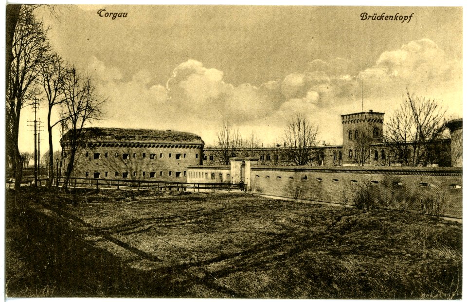 19775-Torgau-1915-Brückenkopf-Brück & Sohn Kunstverlag