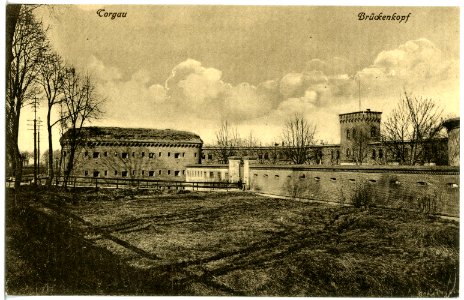 19775-Torgau-1915-Brückenkopf-Brück & Sohn Kunstverlag