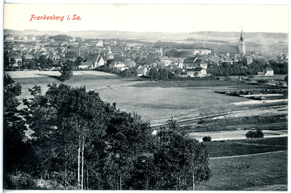 19433-Frankenberg-1915-Blick auf Frankenberg-Brück & Sohn Kunstverlag