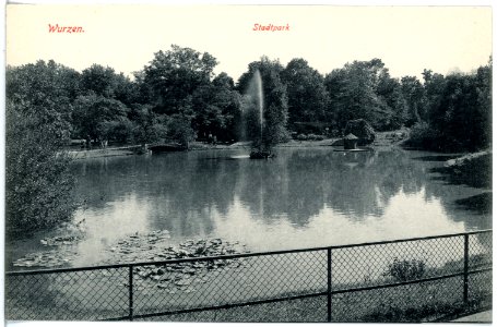 19240-Wurzen-1915-Stadtpark-Brück & Sohn Kunstverlag