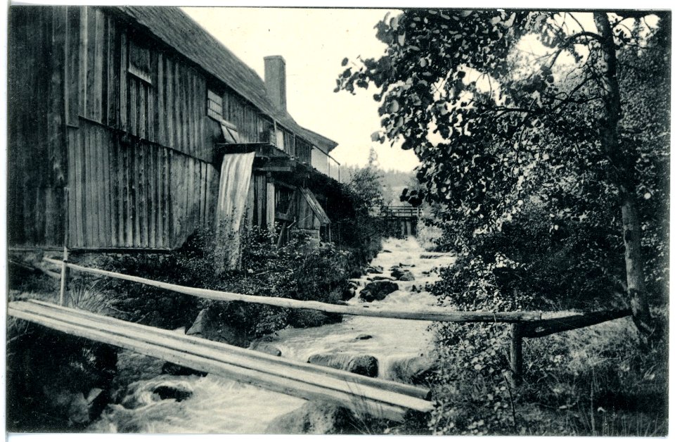 19040-Geising-1915-Partie an der Zinnwäsche-Brück & Sohn Kunstverlag