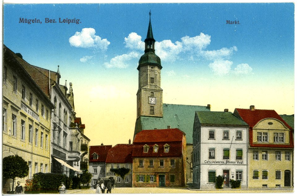 19557-Mügeln-1915-Markt-Brück & Sohn Kunstverlag