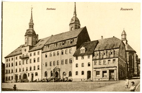 21429-Roßwein-1919-Rathaus-Brück & Sohn Kunstverlag