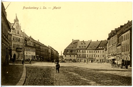 19428-Frankenberg-1915-Markt-Brück & Sohn Kunstverlag