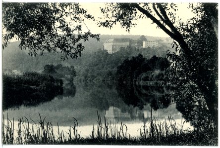 19572-Frankenberg-1915-Blick auf Schloß Sachsenburg-Brück & Sohn Kunstverlag