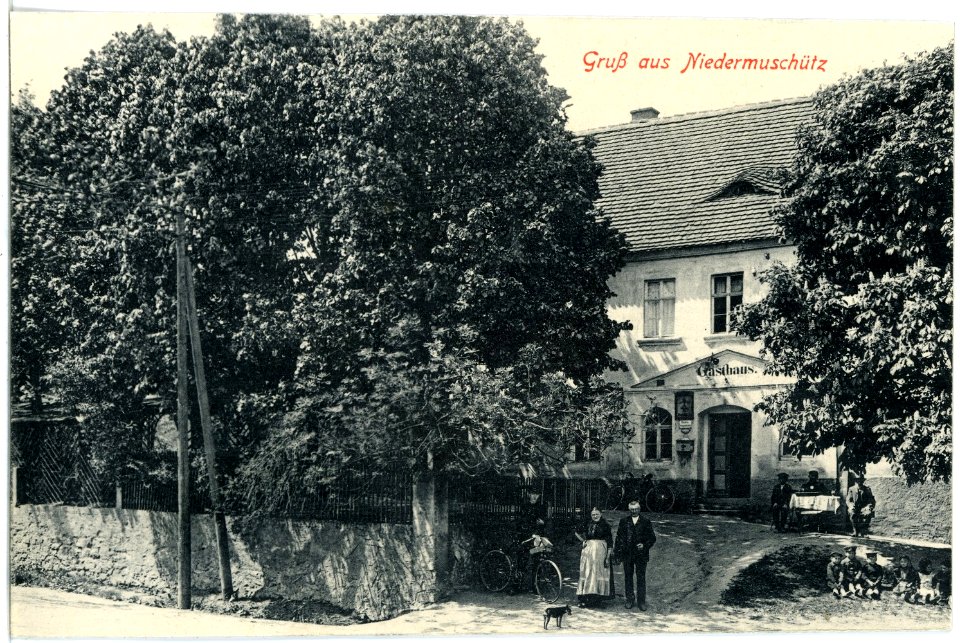 19096-Niedermuschütz-1915-Gasthaus-Brück & Sohn Kunstverlag
