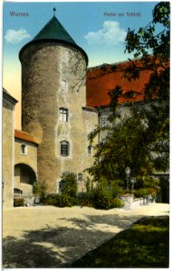 19646-Wurzen-1915-Partie am Schloß-Brück & Sohn Kunstverlag