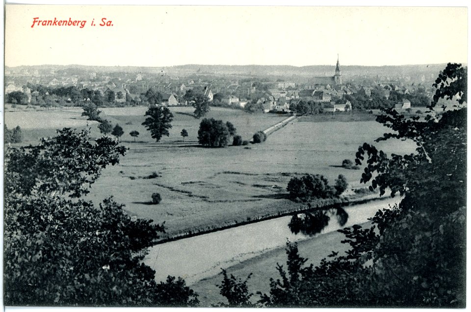 19432-Frankenberg-1915-Blick auf Frankenberg-Brück & Sohn Kunstverlag