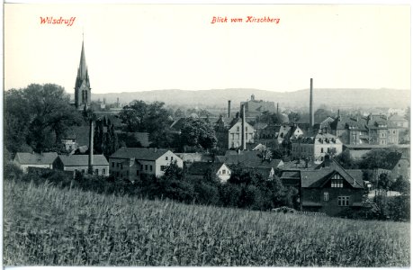 19004-Wilsdruff-1915-Blick vom Kirschberg auf Wilsdruff-Brück & Sohn Kunstverlag