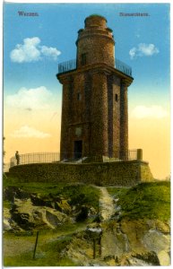 19529-Wurzen-1915-Bismarckturm-Brück & Sohn Kunstverlag
