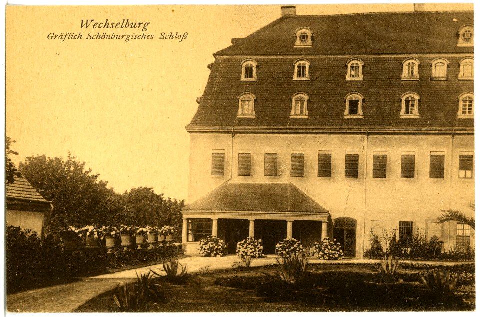 21812-Wechselburg-1921-Gräfliches Schloß-Brück & Sohn Kunstverlag