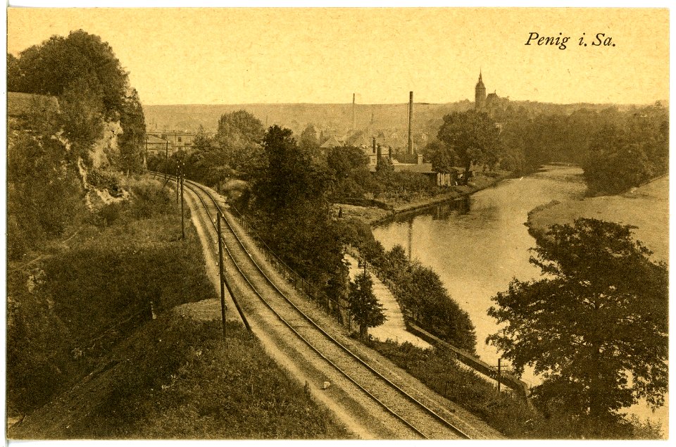 21592-Penig-1920-Blick auf Penig-Brück & Sohn Kunstverlag