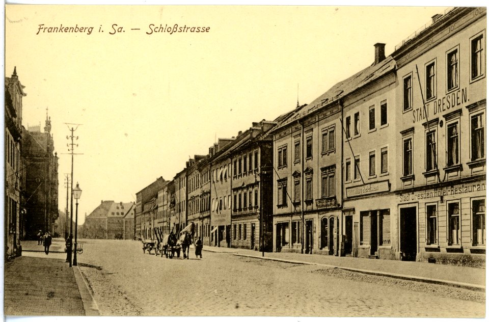 19437-Frankenberg-1915-Schloßstraße-Brück & Sohn Kunstverlag