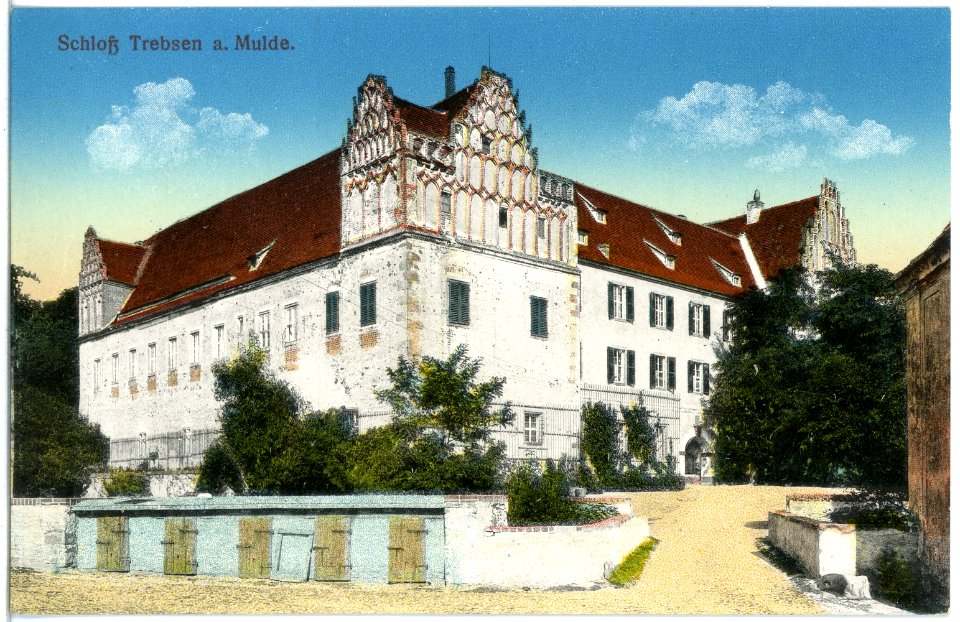 19779-Trebsen-1915-Schloß-Brück & Sohn Kunstverlag