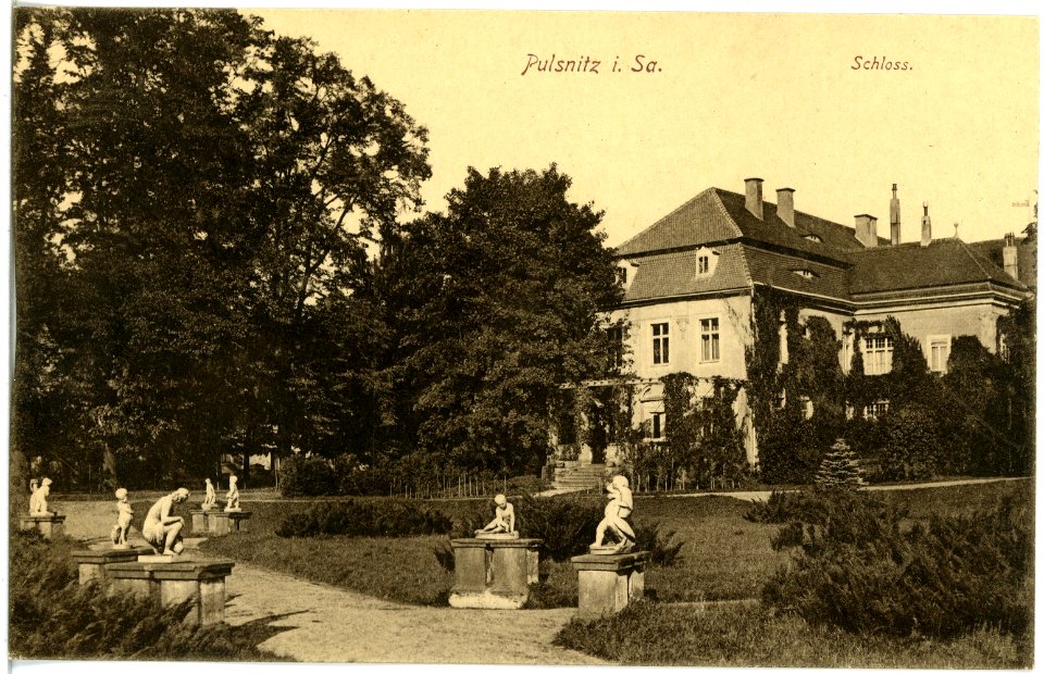 19694-Pulsnitz-1915-Schloß-Brück & Sohn Kunstverlag