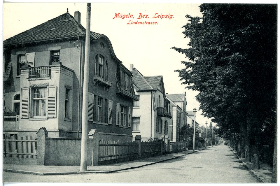 19284-Mügeln-1915-Lindenstraße-Brück & Sohn Kunstverlag