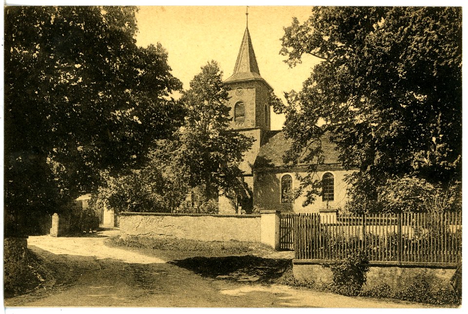 21544-Collm-1920-Kirche-Brück & Sohn Kunstverlag
