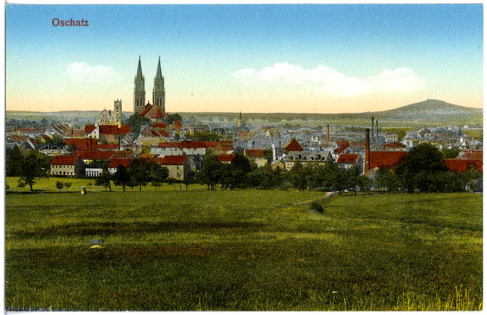 19652-Oschatz-1915-Blick auf Oschatz-Brück & Sohn Kunstverlag
