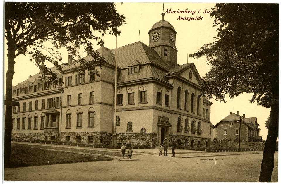 21463-Marienberg-1920-Amtsgericht-Brück & Sohn Kunstverlag