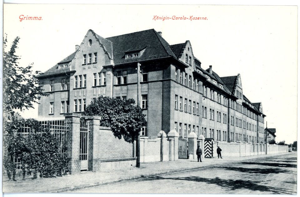 19490-Grimma-1915-Königin Carola Kaserne-Brück & Sohn Kunstverlag