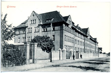 19490-Grimma-1915-Königin Carola Kaserne-Brück & Sohn Kunstverlag