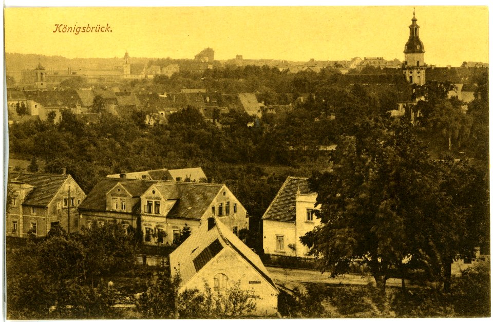 19593-Königsbrück-1915-Blick auf Königsbrück-Brück & Sohn Kunstverlag