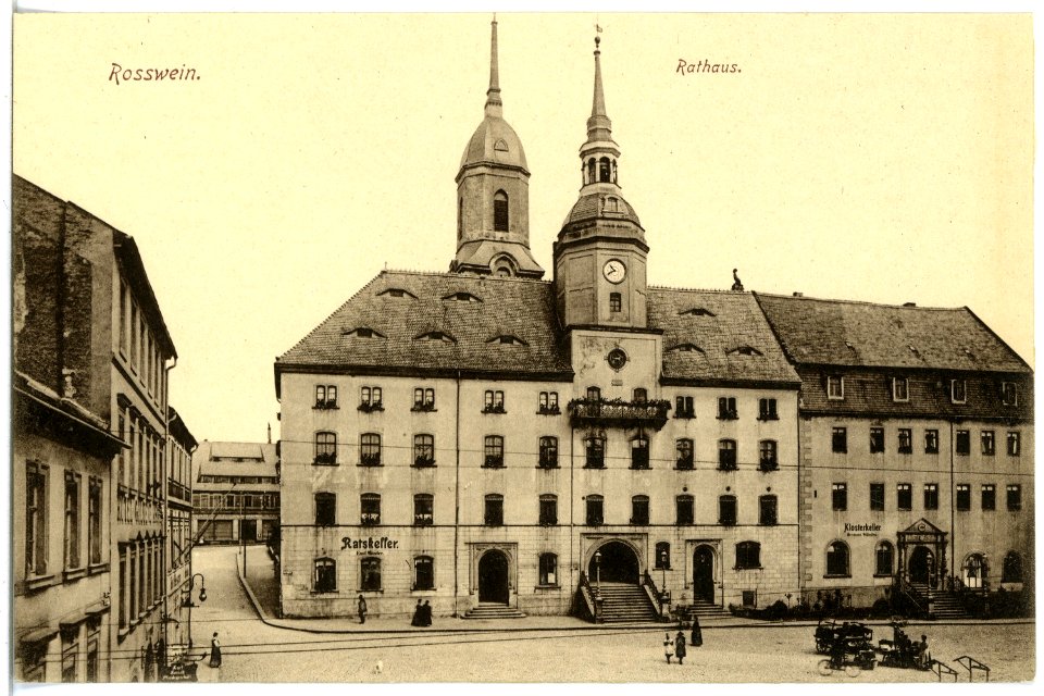 19800-Roßwein-1915-Rathaus-Brück & Sohn Kunstverlag