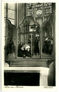 21412-Meißen-1919-Dom - Altarbild im Hohen Chor-Brück & Sohn Kunstverlag